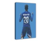 Mnyuein Callum Hudson Odoi 7 Poster Football Canvas Poster Bedroom Decor Landscape Office Room Decor Gift Frame:24x36inch(60x90cm)