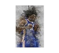 Mnyuein Joel Embiid 4 Poster Basketball Canvas Poster Bedroom Decor Landscape Office Room Decor Gift Unframe:20x30inch(50x75cm)