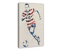 Mnyuein Landon Donovan 2 Poster Football Canvas Poster Wall Art Decor Print Picture Paintings for Living Room Bedroom Decoration Frame:24x36inch(60x90cm)