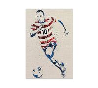 Mnyuein Landon Donovan 2 Poster Football Canvas Poster Wall Art Decor Print Picture Paintings for Living Room Bedroom Decoration Unframe:20x30inch(50x75cm)