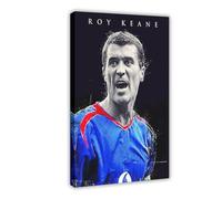 Mnyuein Roy Keane Football Player Poster Canvas Poster Wall Art Decor Print Picture Paintings for Living Room Bedroom Decoration Frame:24x36inch(60x90cm)