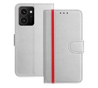 Mo-Beauty Compatible with Nokia HMD Skyline 5G Case, Leather Flip Wallet Cover with Magnetic Closure [Kickstand] [Magnetic] [Card Slots] Case for Nokia HMD Skyline 5G (White)