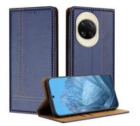 Mo-Beauty for Huawei Nova 14 Case, Leather Flip Wallet Cover Compatible with Huawei Nova 14 with [Card Slots] [Kickstand] [Magnetic] (Blue)