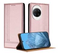 Mo-Beauty for Huawei Nova 14 Pro Case, Leather Flip Wallet Cover Compatible with Huawei Nova 14 Pro with [Card Slots] [Kickstand] [Magnetic] (Rose Gold)