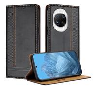 Mo-Beauty for Huawei Nova 14 Pro Case, Leather Flip Wallet Cover Compatible with Huawei Nova 14 Pro with [Card Slots] [Kickstand] [Magnetic] (Black)