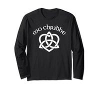 Mo Chridhe Scottish Gaelic My Heart Love Celtic Knot Long Sleeve T-Shirt