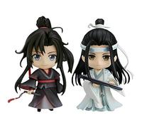 Mo Dao Zu Shi Anime Figure, Q Version Clay Man LAN Wang Ji Action Figure Statue Wei Wu Xian Figure Model Toy Cartoon Character Model Collection Gifts for Kids