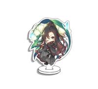 Mo Dao Zu Shi Stand Lan Wangji & Wei Wuxian Figure Poster Stand Demonic Cultivation Desktop Decoration Anime Fans Collections (F)
