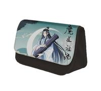 Mo Dao Zu Shi Wei Wu Xian LAN Wang Ji Jiang Cheng Fashion Stationery Canvas Pencil Case for Girls Boys Schooler Gift, Large Capacity Back to School Anime Pen Bag