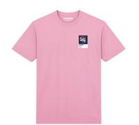 Mo Farah Olympics Icon Frame Men's T-Shirt - Baby Pink / 5XL