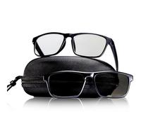 MO MOLONG Polarized Sunglasses Tattoo Vision Lenses and Extra Frame With Semi-Transparent Linear UV380 Polarized Lens Increases Clarity in Bright Light Using for Indoor Tattooing