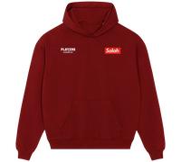 Mo Salah Logo Men's Hoodie - Red / M