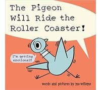 Mo Willems Pigeon Will Ride the Roller Coaster Paperback Book Mo Willems Multicolor