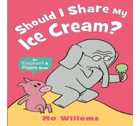 Mo Willems Should I Share My Ice Cream? Paperback Book Mo Willems Multicolor