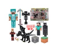 (Mo Yinglong Diamond Steve) Minecraft Assembly Action Figures Home Decor