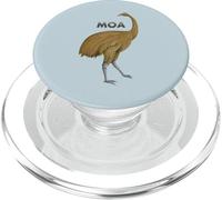 Moa Extinct New Zealand Bird PopSockets PopGrip for MagSafe