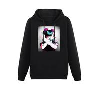 Moa Metal Babymetal Hoody Unisex Ptinted Hoodies Long Sleeve Men's Hooded with Pocket Black S