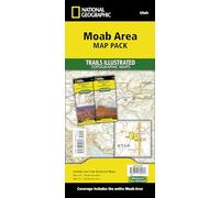 Moab Area (Map Pack): Trails Illustrated Maps (National Geographic Trails Illustrated Map)