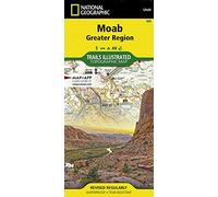 Moab Greater Region Map: Trails Illustrated Maps: 505 (National Geographic Trails Illustrated Map, 505)