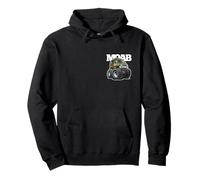Moab Utah 4x4 Offroad Overlanding RV Truck Cartoon Design Pullover Hoodie
