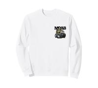 Moab Utah 4x4 Offroad Overlanding RV Truck Cartoon Design Sweatshirt