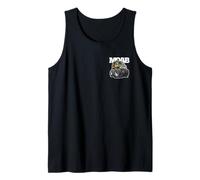 Moab Utah 4x4 Offroad Overlanding RV Truck Cartoon Design Tank Top