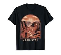 Moab Utah Canyon Wren Desert Bird Vintage Retro Wildlife T-Shirt