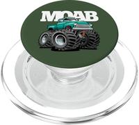 Moab Utah Classic Vintage Offroad 4x4 Pick-up Truck Design PopSockets PopGrip for MagSafe
