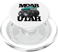 Moab Utah Classic Vintage Offroad 4x4 Pick-up Truck Design PopSockets PopGrip for MagSafe