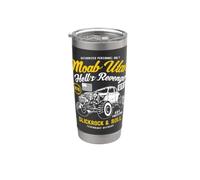 Moab Utah Hells Revenge 4x4 Vintage Distressed Style Design Stainless Steel Insulated Tumbler