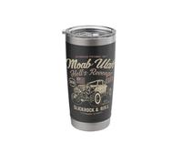 Moab Utah Hells Revenge 4x4 Vintage Distressed Style Design Stainless Steel Insulated Tumbler