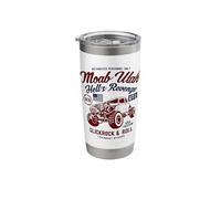 Moab Utah Hells Revenge 4x4 Vintage Distressed Style Design Stainless Steel Insulated Tumbler