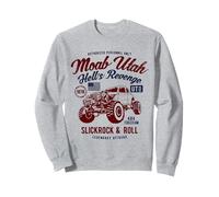Moab Utah Hells Revenge 4x4 Vintage Distressed Style Design Sweatshirt