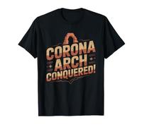 Moab Utah Hiker Who Hiked Corona Arch Trail Red Rock Canyon T-Shirt