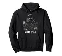 Moab Utah Mountain Bike MTB Biking Biker Pullover Hoodie