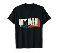 Moab Utah Mountain Biking MTB Vintage Pride T-Shirt