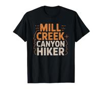 Moab Utah Red Rock Hiker Who Hikes Mill Cr anyon Trail T-Shirt