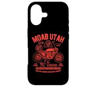 Moab Utah Route U-128 Colorado River Retro Motorcycle Design Case for iPhone 17