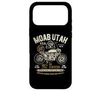 Moab Utah Route U-128 Colorado River Retro Motorcycle Design Case for iPhone 17 Pro Max