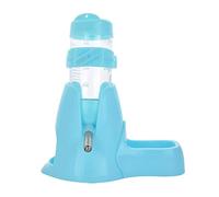MOACC Hamster Water Bottle, No Drip Automatic Feeder Water and Food Dispenser, Small Animal Drinking Bottle Ideal for Guinea Pig, Rat, Rabbit, Dwarf, Gerbil, Chinchilla(80ML, Blue)