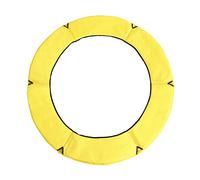 Moageme 140cm Trampoline Replacement Pad Safety Spring Padding Surround Pads | Premium Replacement Trampoline Surround Pad | Trampoline Replacement Safety Pad | Tear-Resistant & Anti-UV | Yellow