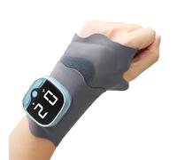 Moageme Hand Massager Heated - Cordless Wrist Relaxation Supplies,Wrist Relaxation Device,for Women Seniors Sufferers Gamers Musicians Artists Typists Home Office Travel Car Reading