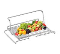 Moageme Sink Dish Drying Rack | Stainless Steel Expandable Drainer,Stink Drainer Rack - for Forks, Chopsticks, Plates, Bowls, Spoons, Utensil, Tableware