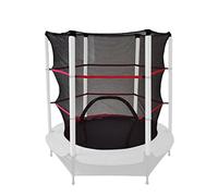 Moageme Trampoline Safety Net for 140CM/55inch Trampolines, UV Resistant, Black, Suitable for Children