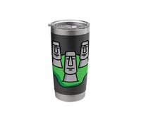 Moai Head Easter Island Chile Stainless Steel Insulated Tumbler