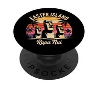 Moai Statue Easter Island PopSockets Adhesive PopGrip