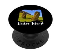 Moai Statue Easter Island PopSockets Adhesive PopGrip