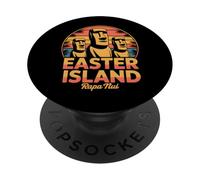 Moai Statue Easter Island PopSockets Adhesive PopGrip