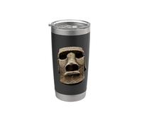 Moai Statue Easter Island Stainless Steel Insulated Tumbler