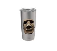 Moai Statue Easter Island Stainless Steel Insulated Tumbler